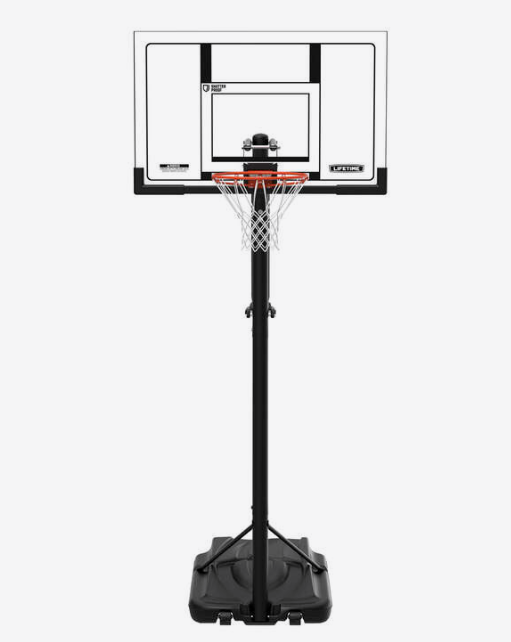 SPORT - Assemble Only - LIFETIME 52 INCH ACYLIC POWER LIFT BASKETBALL SYSTEM