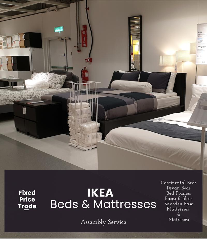 NEIDEN bed frm DBL pine/Luröy AU