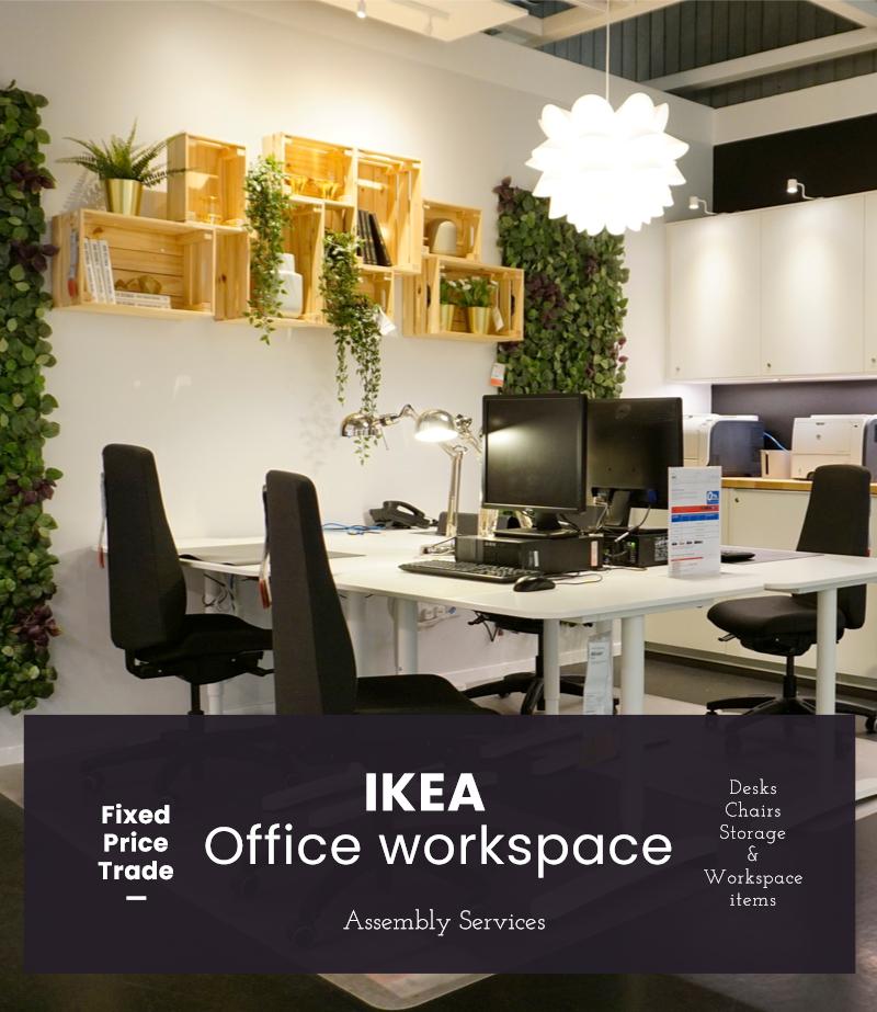 THYGE desk 120x60 white/silver-colour