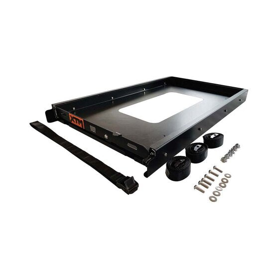 install a fridge slide to your vehicle, no power is run to location