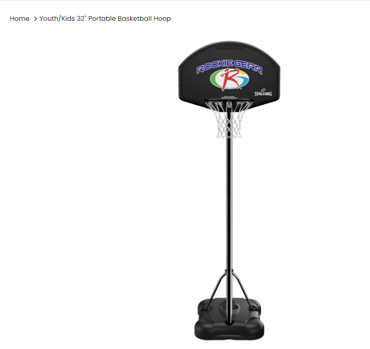 SPORT - Assemble Only - SPALDING 32" YOUTH PORT08
