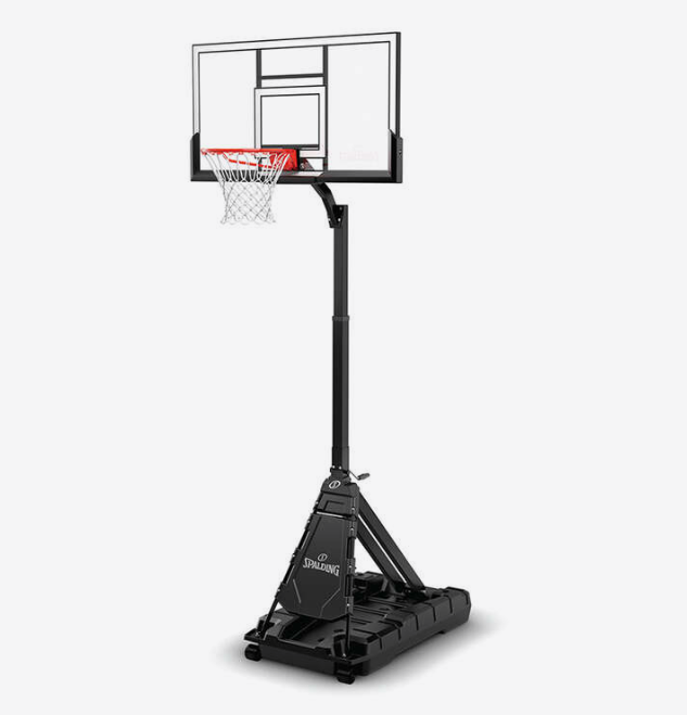 SPORT - Assemble Only - Spalding Momentous EZ Assembly 54 Inch Acrylic Portable Basketball Hoop