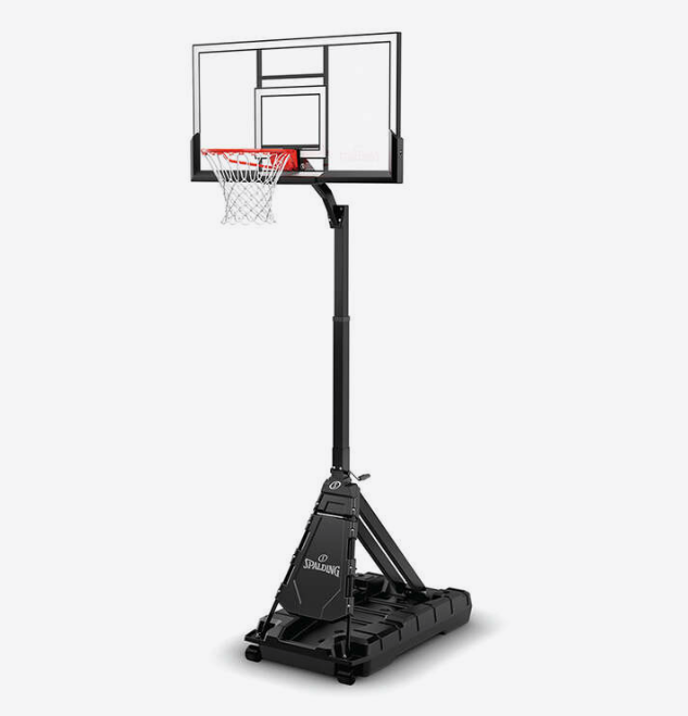 SPORT - Assemble Only - Spalding Momentous EZ Assembly 50 Inch Acrylic Portable Basketball Hoop