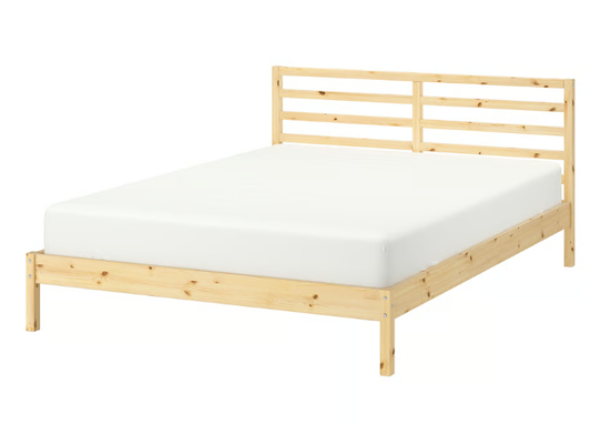 490.697.95 - TARVA Bed frame, pine/Luröy, Double