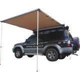 installation of roof racks and associated awning 